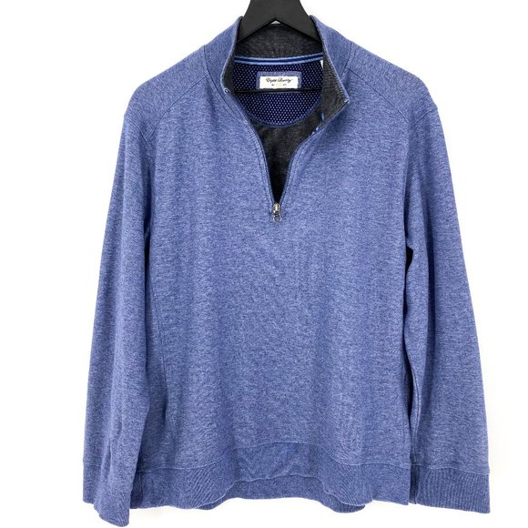 ENGLISH LAUNDRY Half-Zip Pullover Sweater - Picture 1 of 13